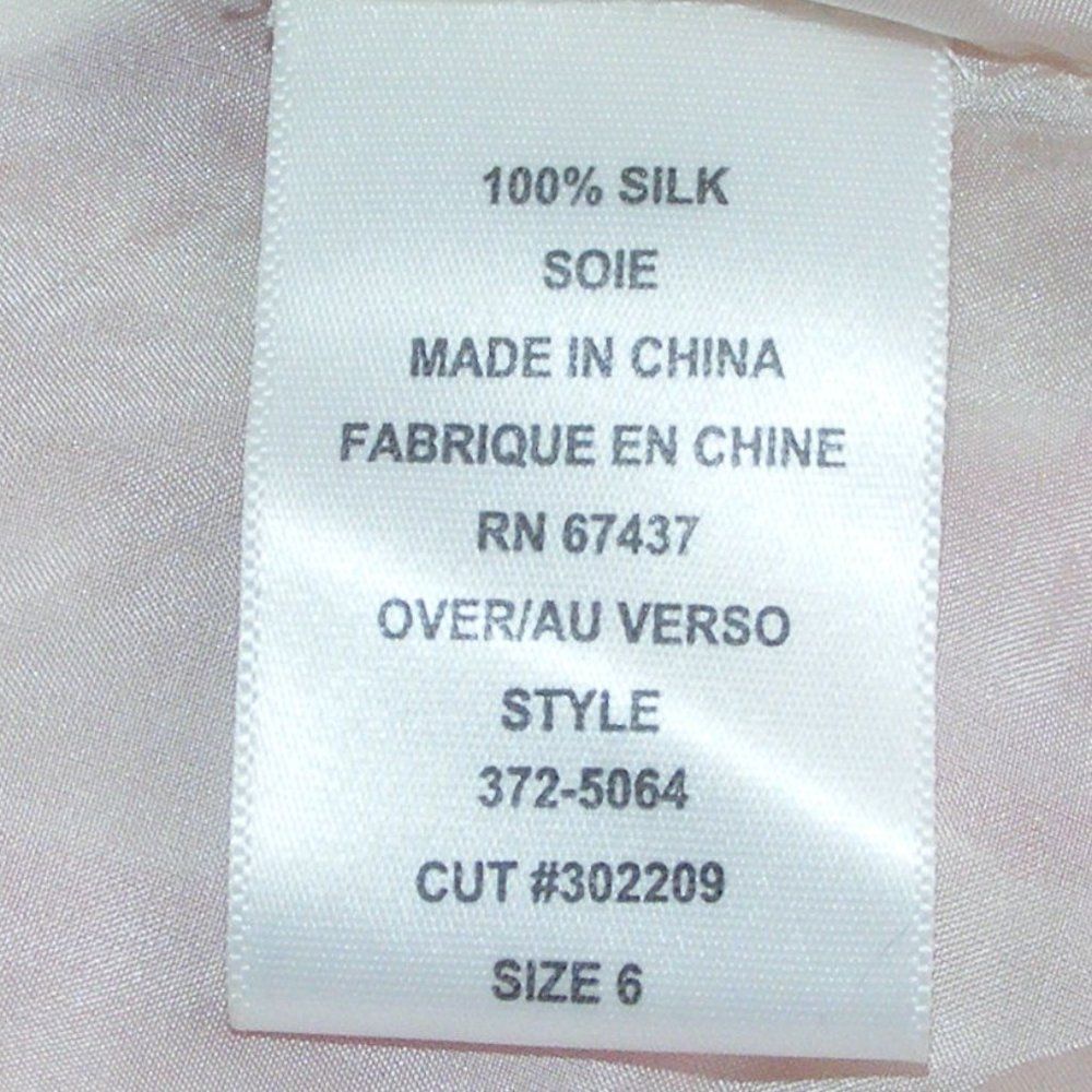 JOIE Silk Skirt, 6, Pink Floral, Sash belt, Ruffle, Side Zipper - Picture 10 of 11